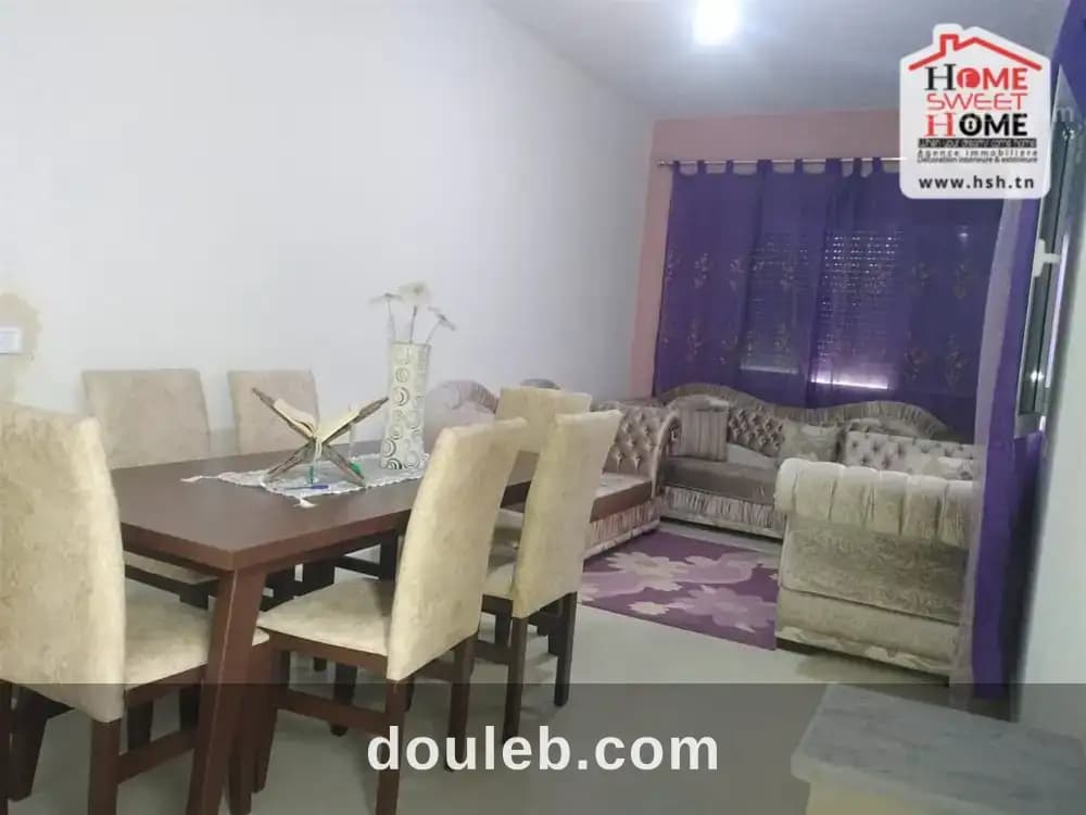 Rdc s3 bégonia meublé à borj cedria à Ben Arous