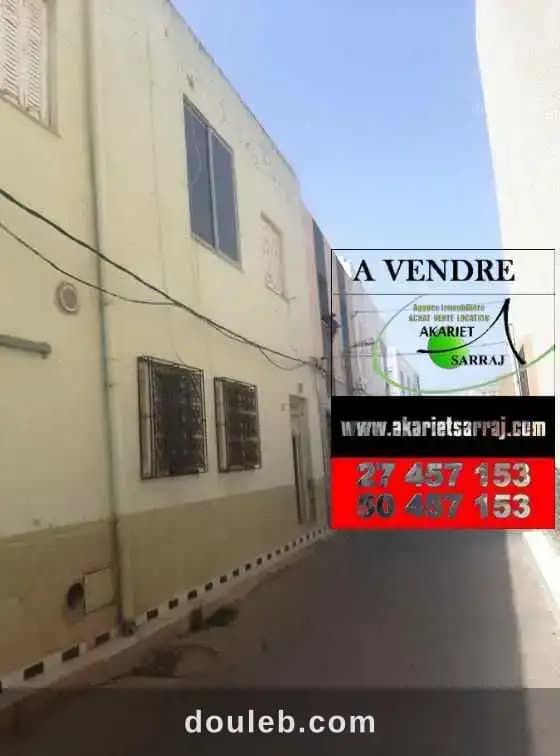 Maison style américain prés école 25 juillet à Sousse