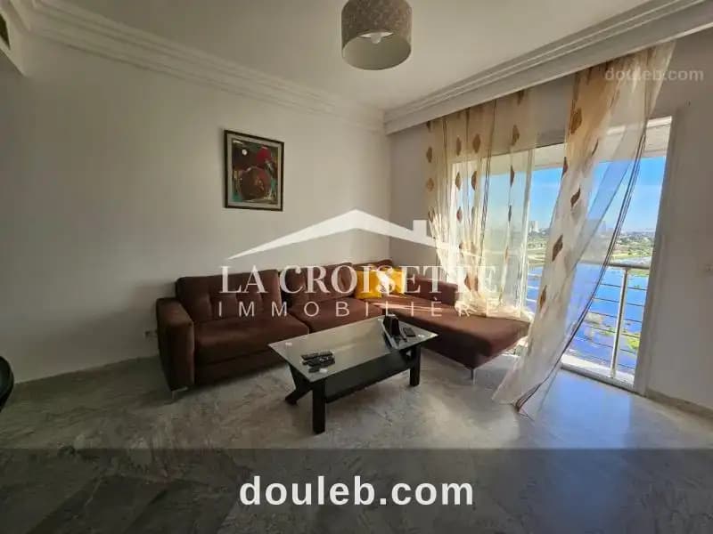 Appartement meublé s2 vue sur lac au lac2 à Tunis