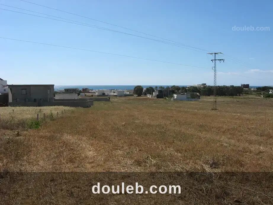 Terrain constructible cité touristique el haouaria à Nabeul