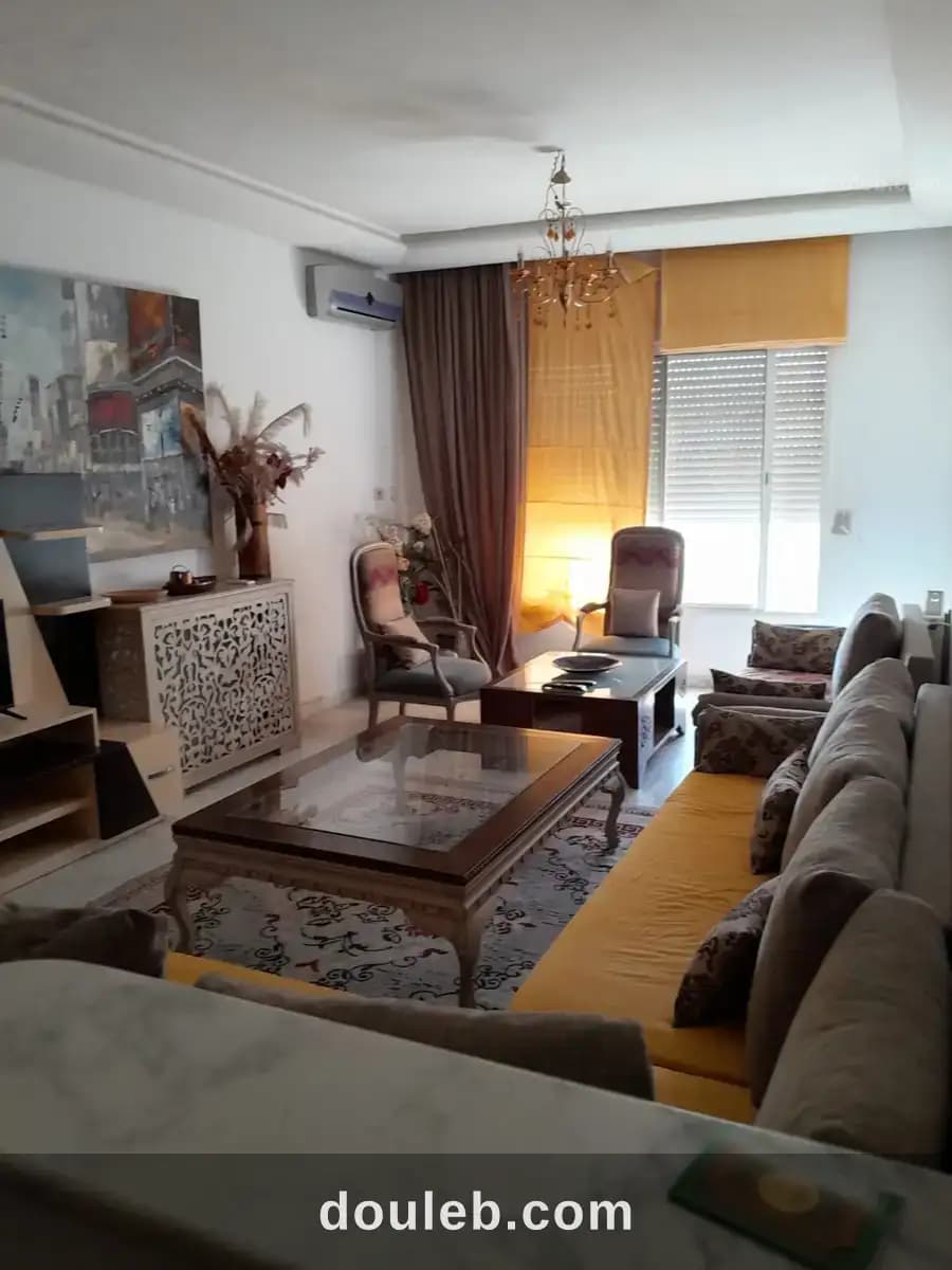 Un appartement meublé s2 à ennasr 2 à Ariana