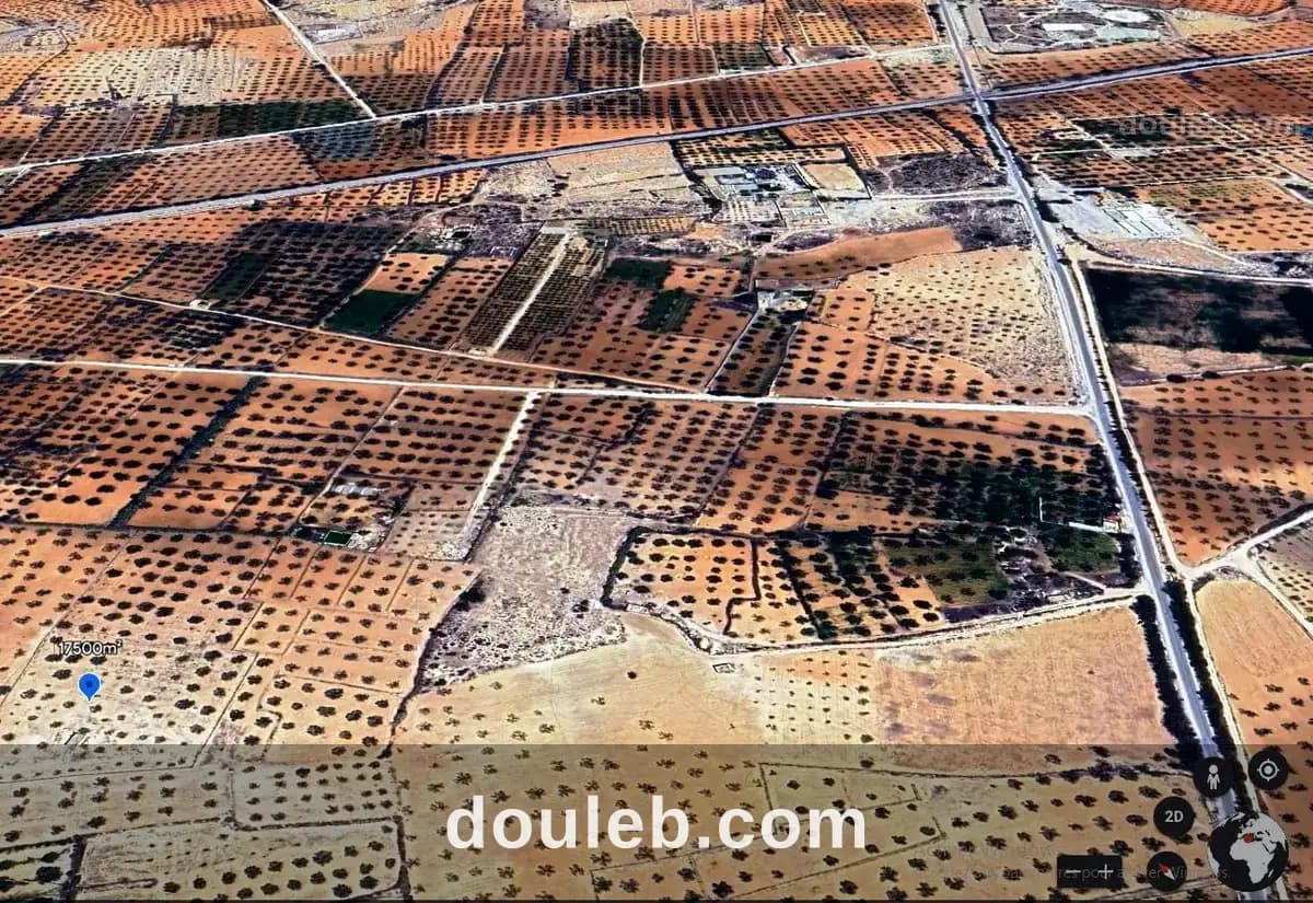 Terrains 12867 et 4353 sidi bouali à dar zitouna à Sousse