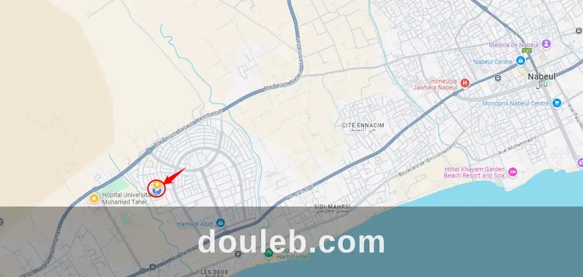 Terrain 225m2 à merazga cité wafa nabeul hammamet à Nabeul