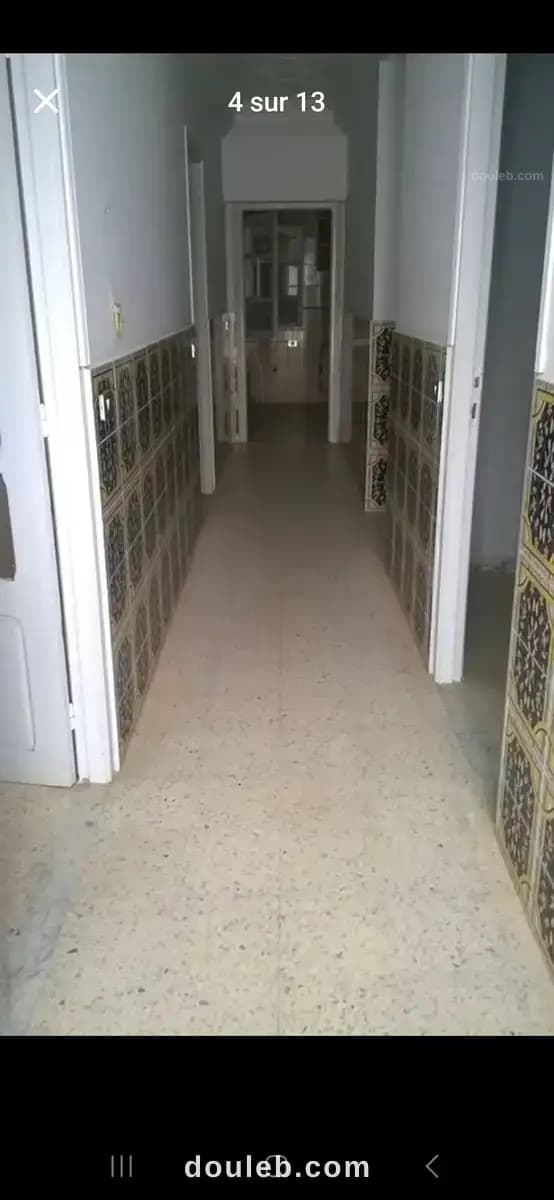 Etage de villa rdc à Tunis