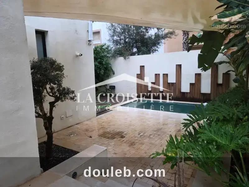 Appartement s2 meublé avec piscine à la marsa à Tunis