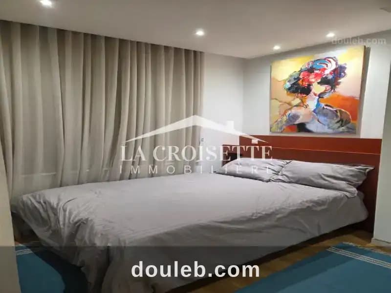 Appartement s2 meublé avec piscine à la marsa - Miniature 4
