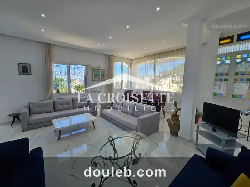S2 meublé vue sur mer à la marsa mal3504 à Tunis