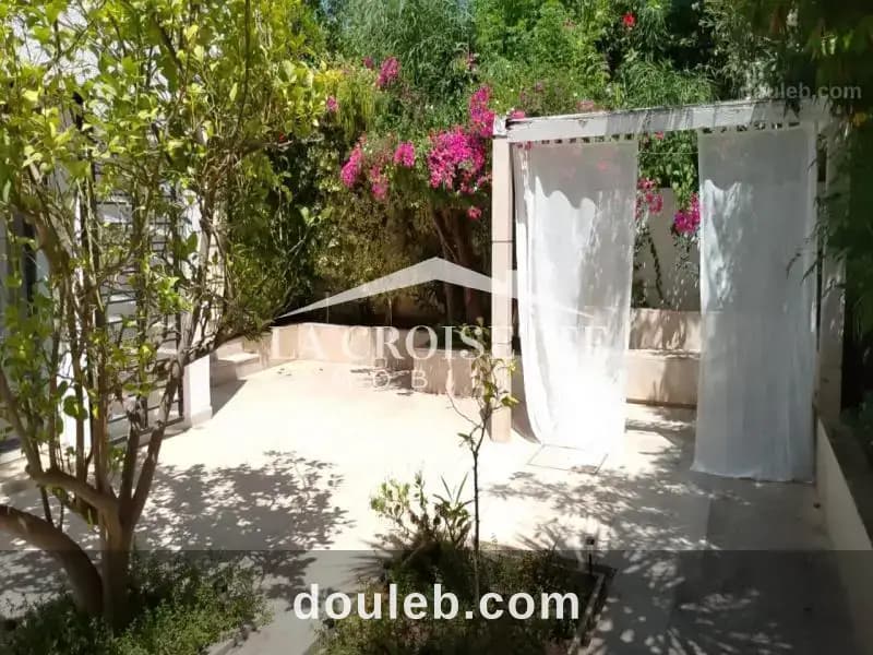 Duplex s3 meublé avec jardin à gammarth mdl0005 à Tunis