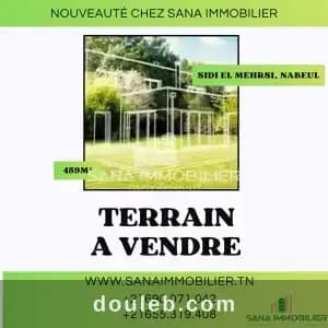 A terrain ref453a à Nabeul