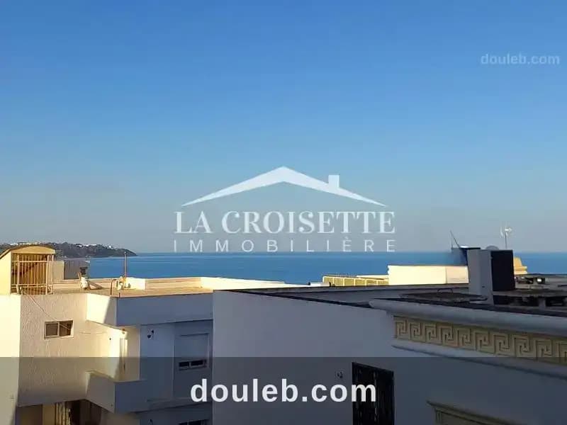 Appartement s2 vue sur mer à la marsa mal2072 à Tunis