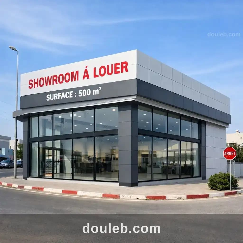 Showroom 500 m à mghira à Ben Arous