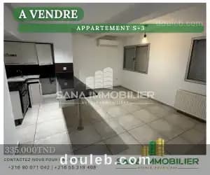 A appartement s3 ref449a à Nabeul