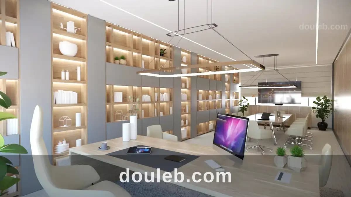 Super bureau 700 m 2 au lac 1 à Tunis
