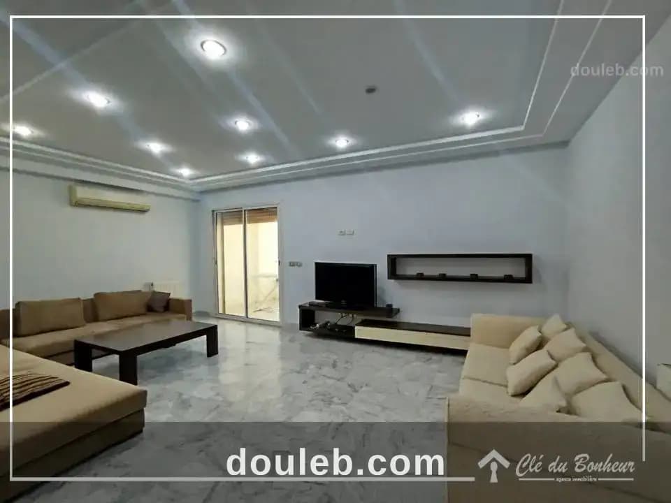 Appartement richement meublé à jardin de carthage à Tunis