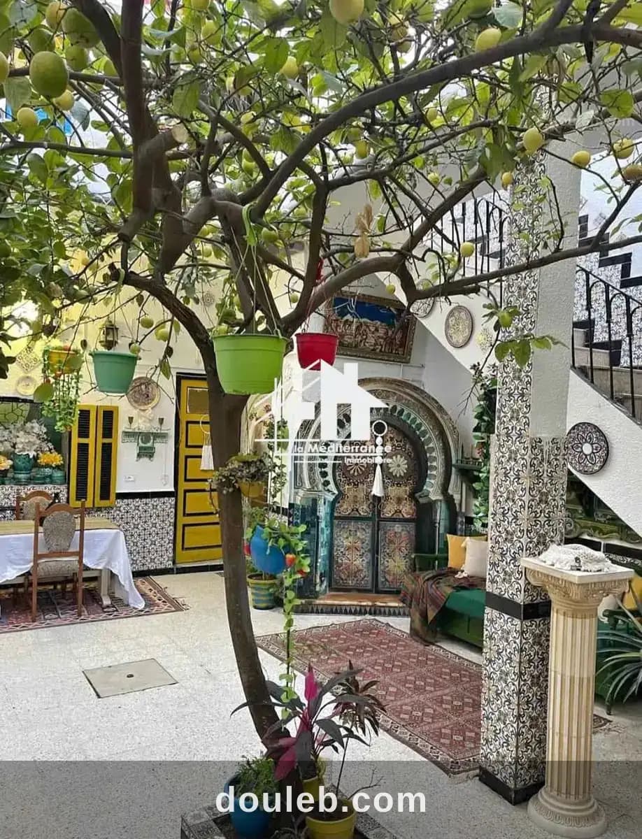 Maison style arabesque au centre ville tunis à Tunis