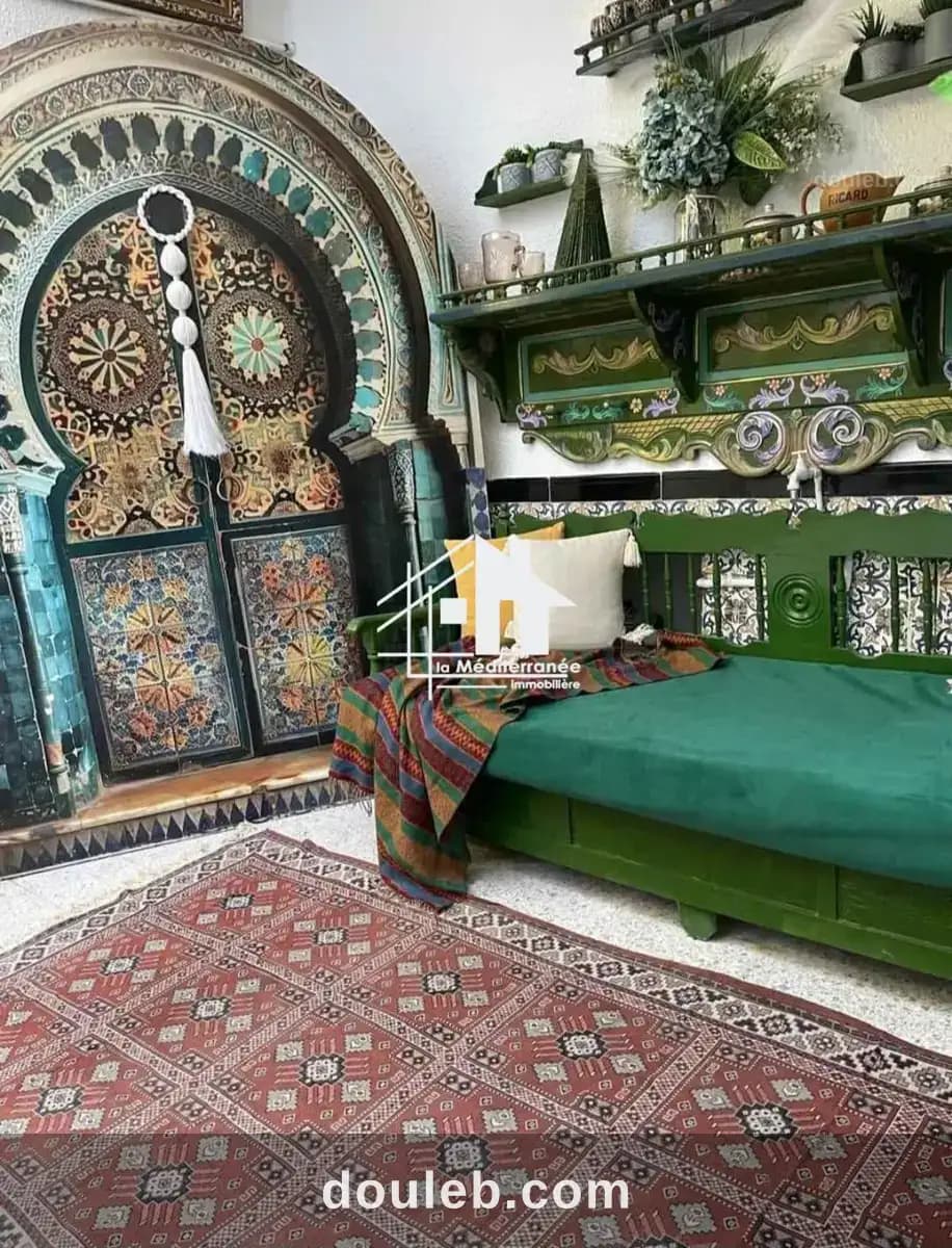 Maison style arabesque au centre ville tunis - Miniature 3