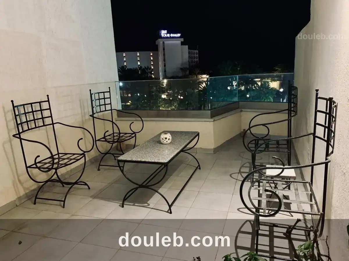 Appartement s3 vue mer vicomte sousse - Miniature 2