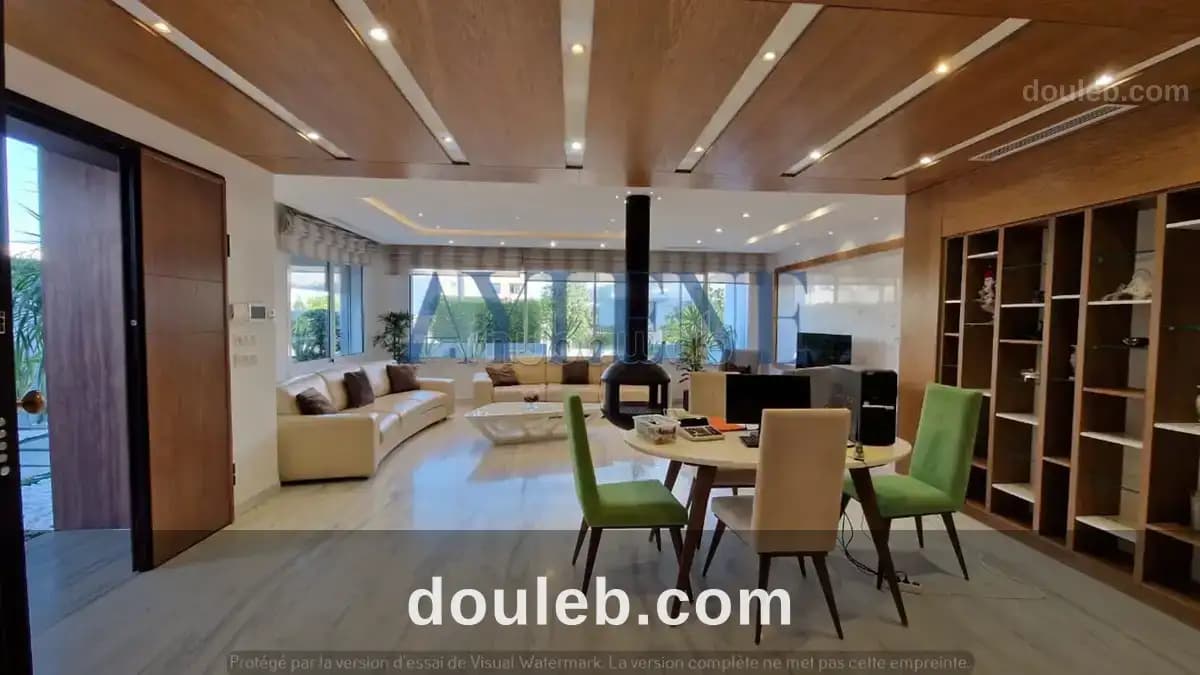Une magnifique villa s3 meublé avec jardin - Miniature 3