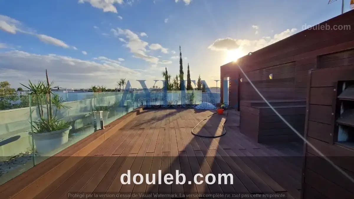 Une magnifique villa s3 meublé avec jardin - Miniature 5