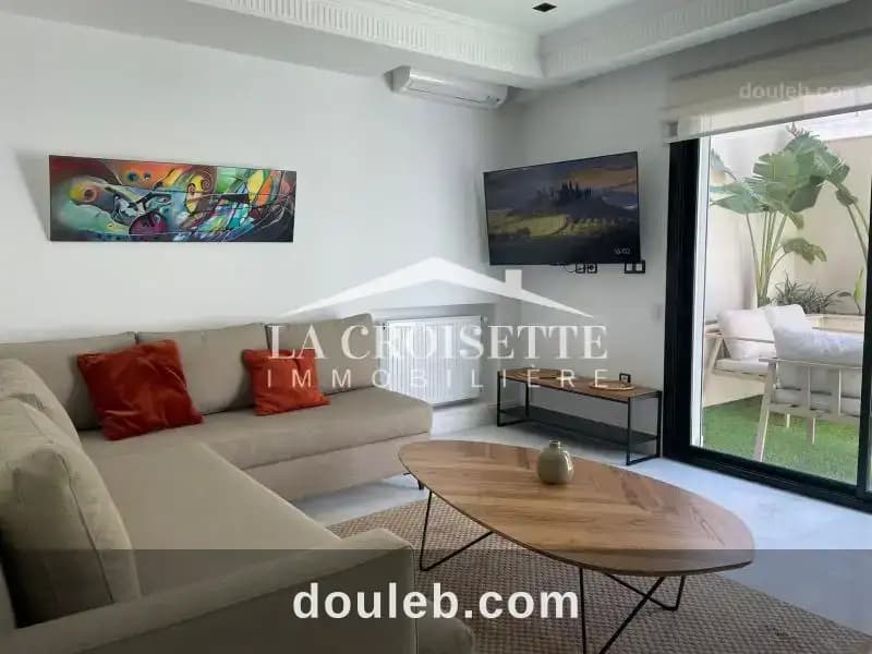 Appartement s1 meublé à la marsa mal2096 - Miniature 2