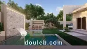 A villa s3 avec piscine sur plan ref1359a - Miniature 2