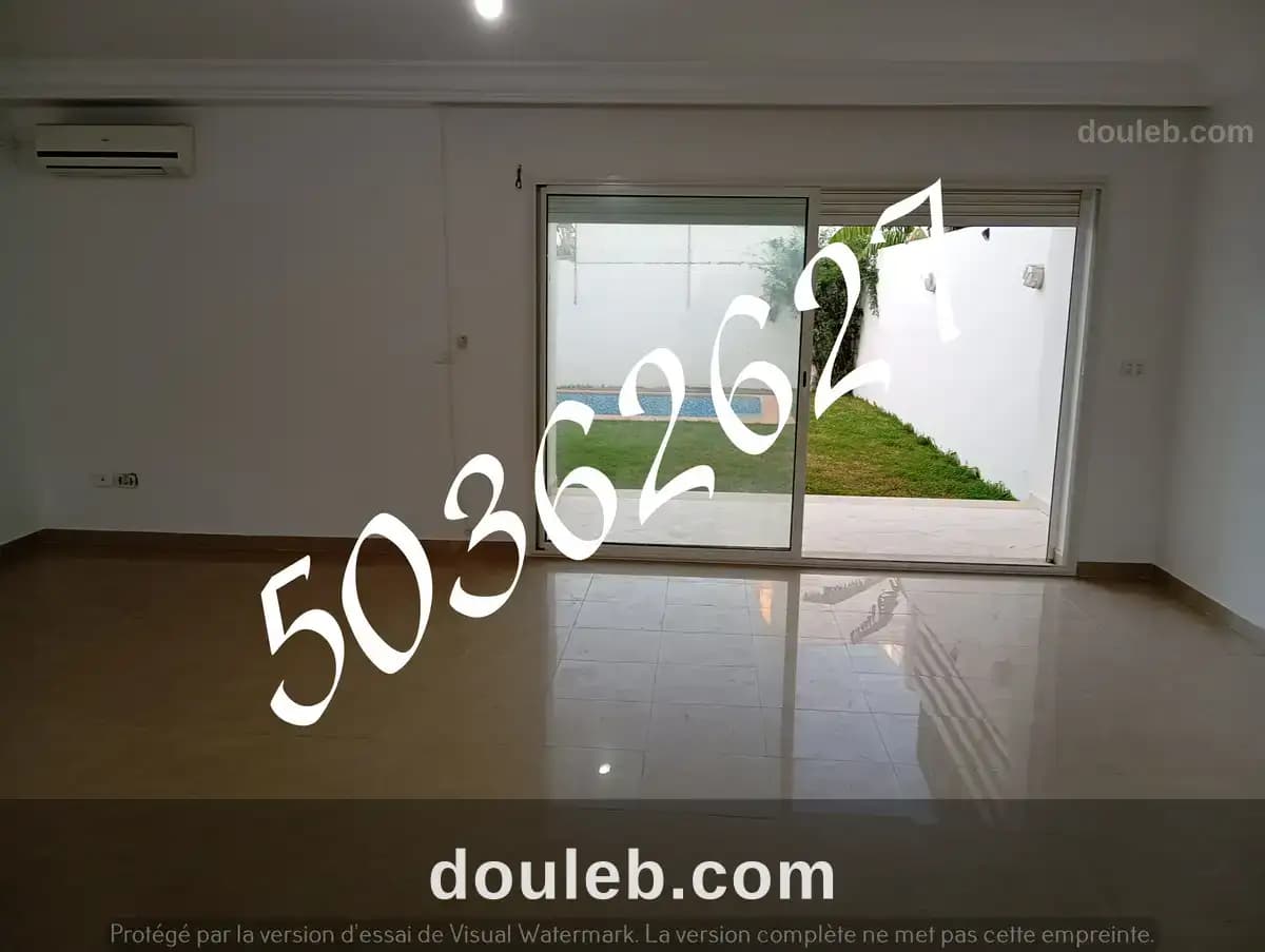 Duplex indépendante avec piscine à la soukra à Ariana