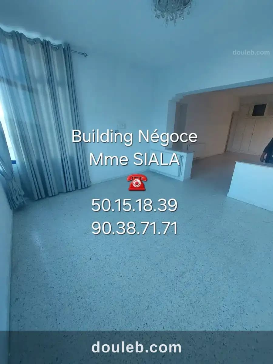 Etage villa s5 avec jardin à cité ennasr 2 - Miniature 5