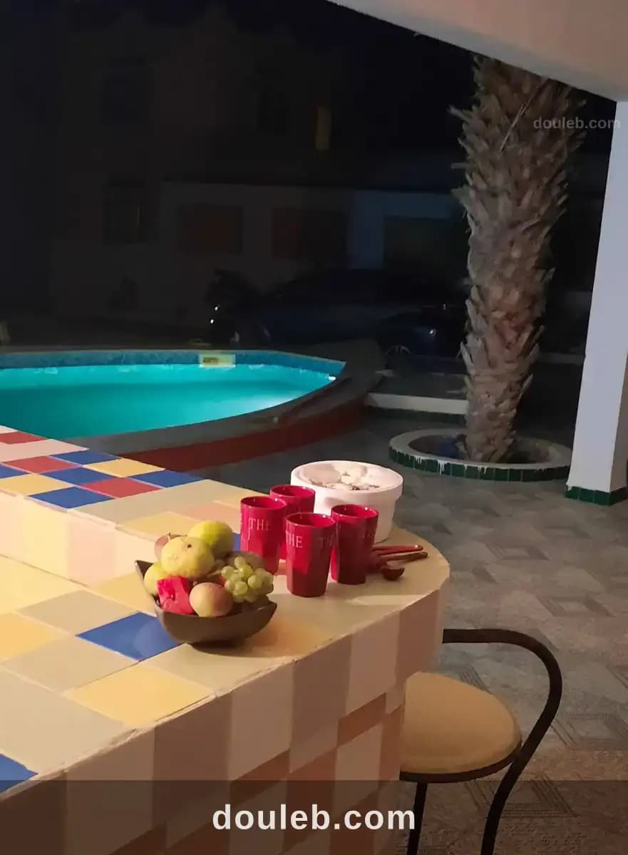 Duplex avec piscine a bounouma à Sfax