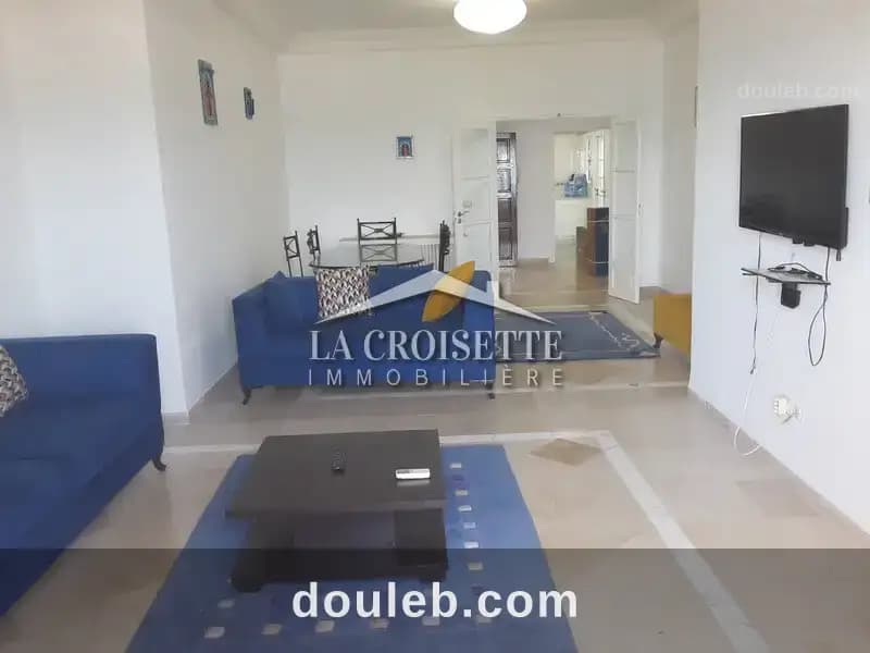 Appartement s 3 meublé vue mer à la marsa mal1202 à Tunis