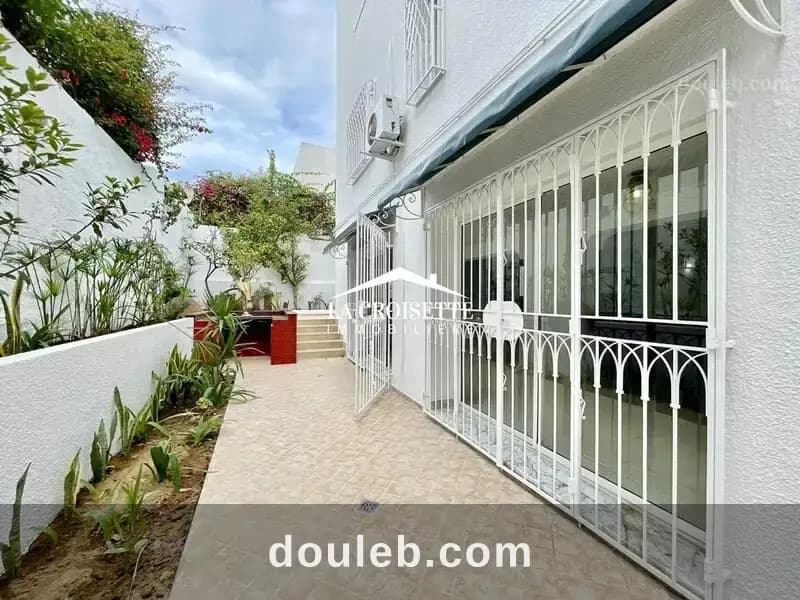Rez de chaussée de villa s3 à la marsa mrcl0270 à Tunis