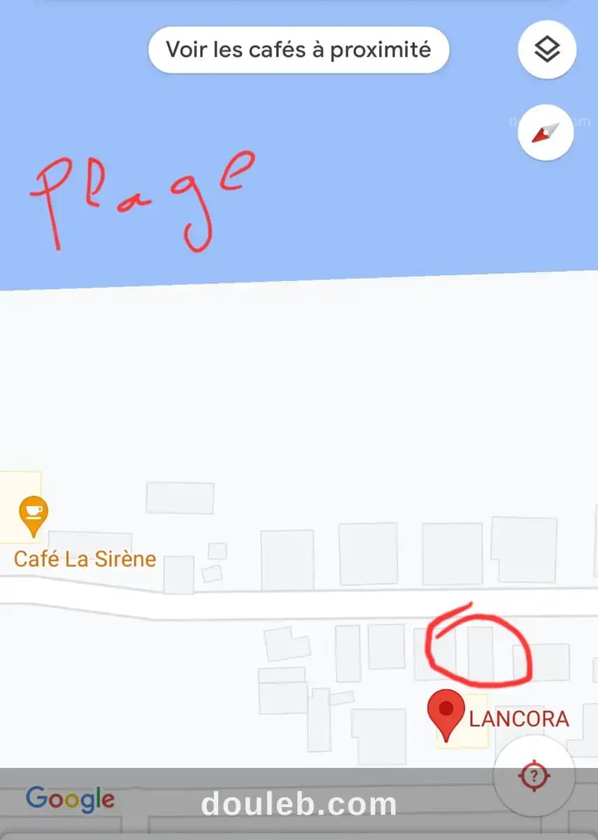 Appartement 2eme étage vu sur mer à Nabeul