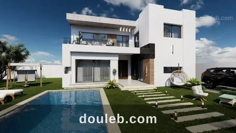 V577 villa luna 1 sidi hammed à Nabeul