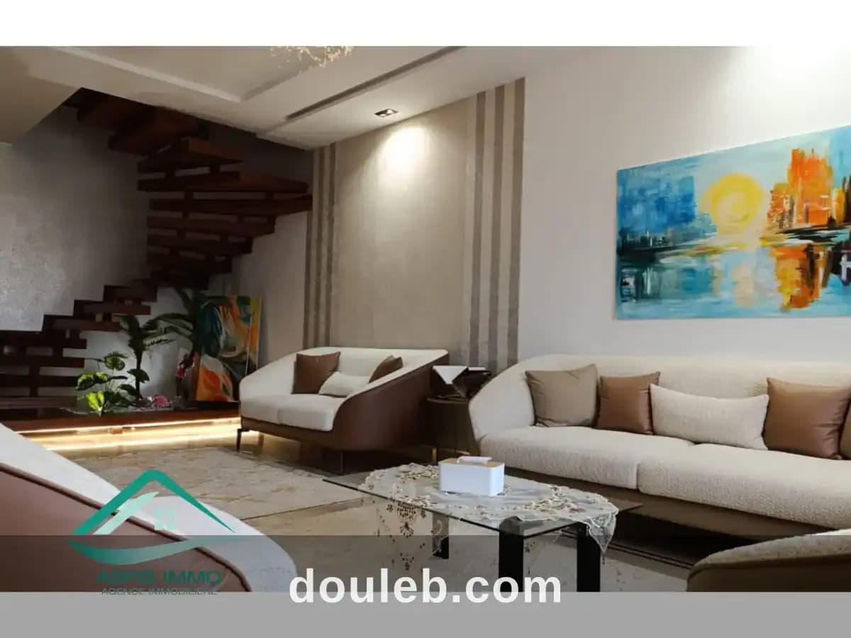 Vt985 duplex 117 m2 meublé à kelibia à Nabeul