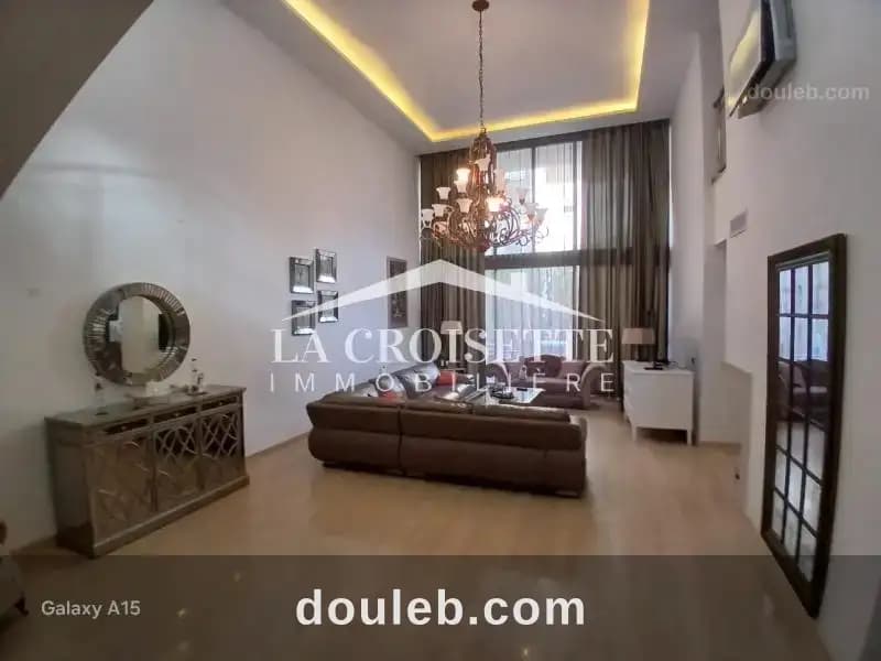 Triplex s4 avec jardin à la soukra mtrl0091 - Miniature 3