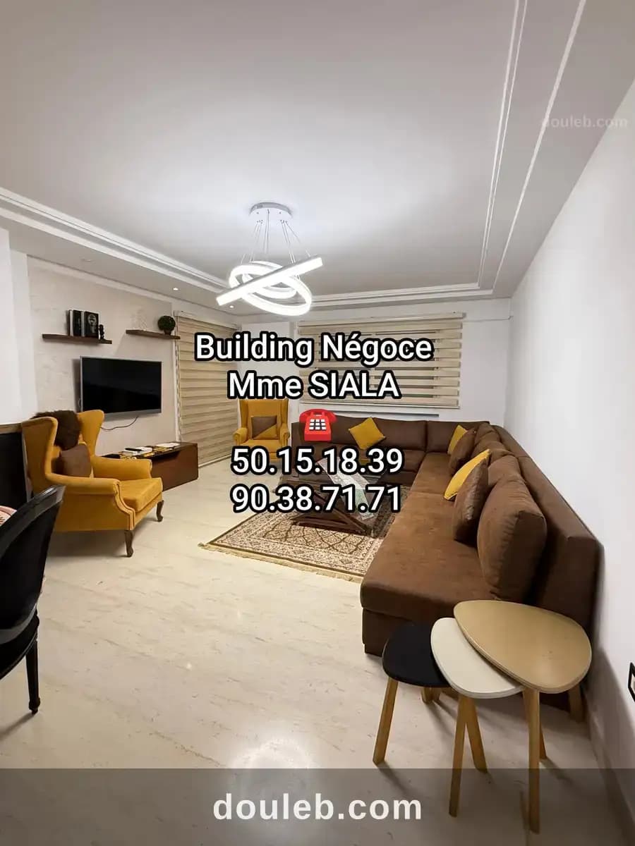Soukra agréable appt s3 richement meublé à Ariana