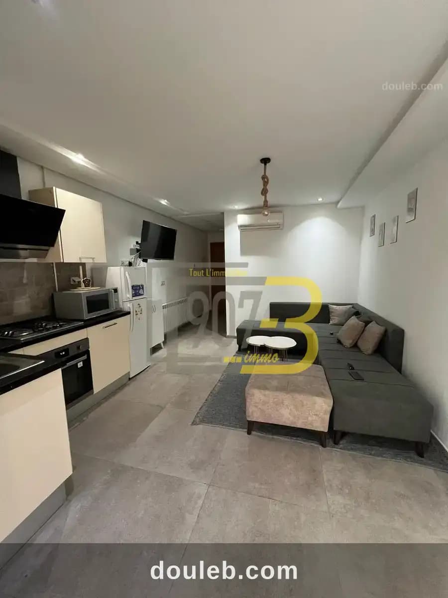 Un très bel appartement s1 meublé à cité ennasr - Miniature 5