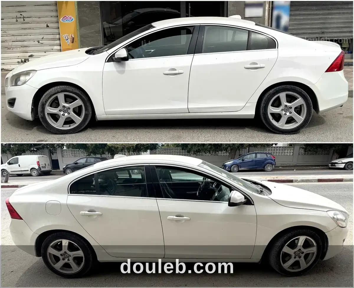 Volvo s60 blanche - Miniature 2