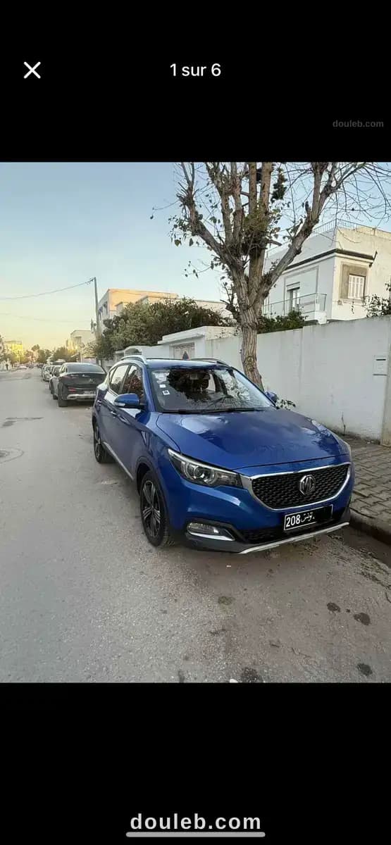 Suv mg zs bleu - Miniature 2