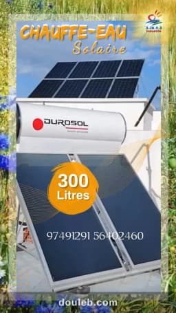 Vent et entretien chauffe eau solaire
