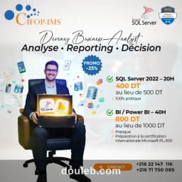 Formation data analyst