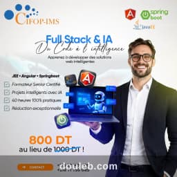 Formation full stack angular spring boot et ia