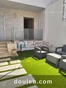 A un duplex meuble retape a neuf ref296a à Tunis