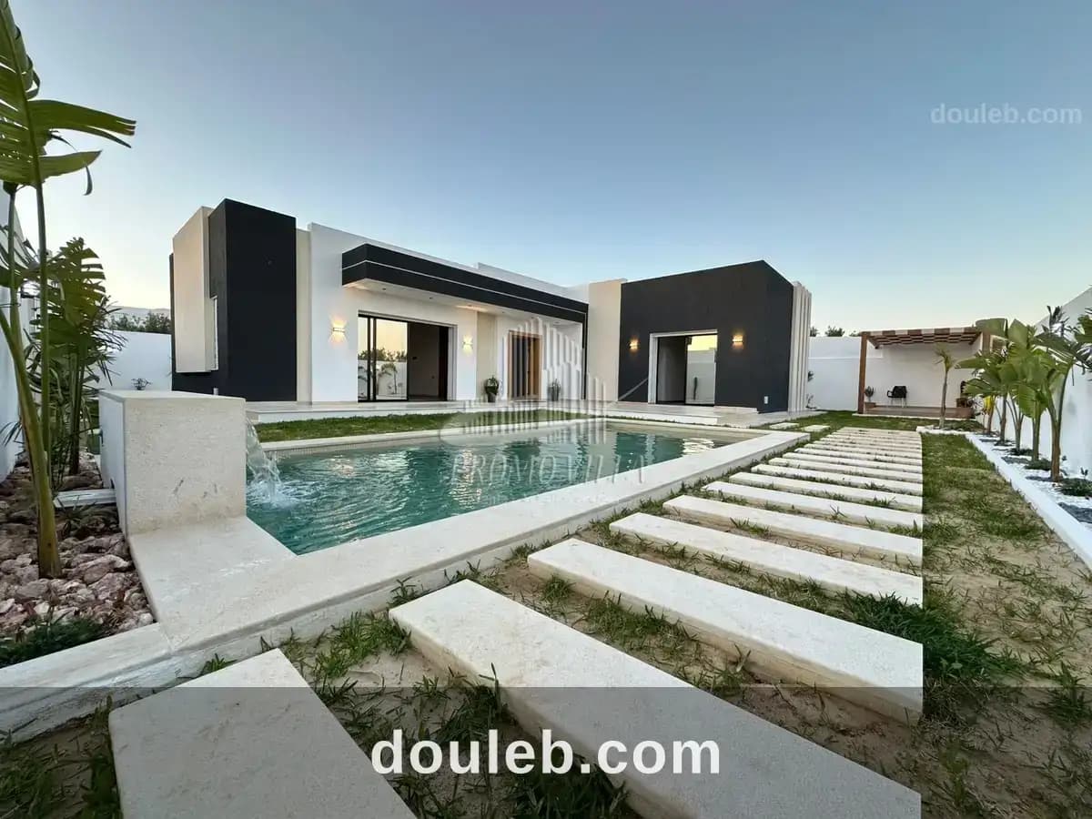 Une charmante villa plein pieds avec piscine à Nabeul