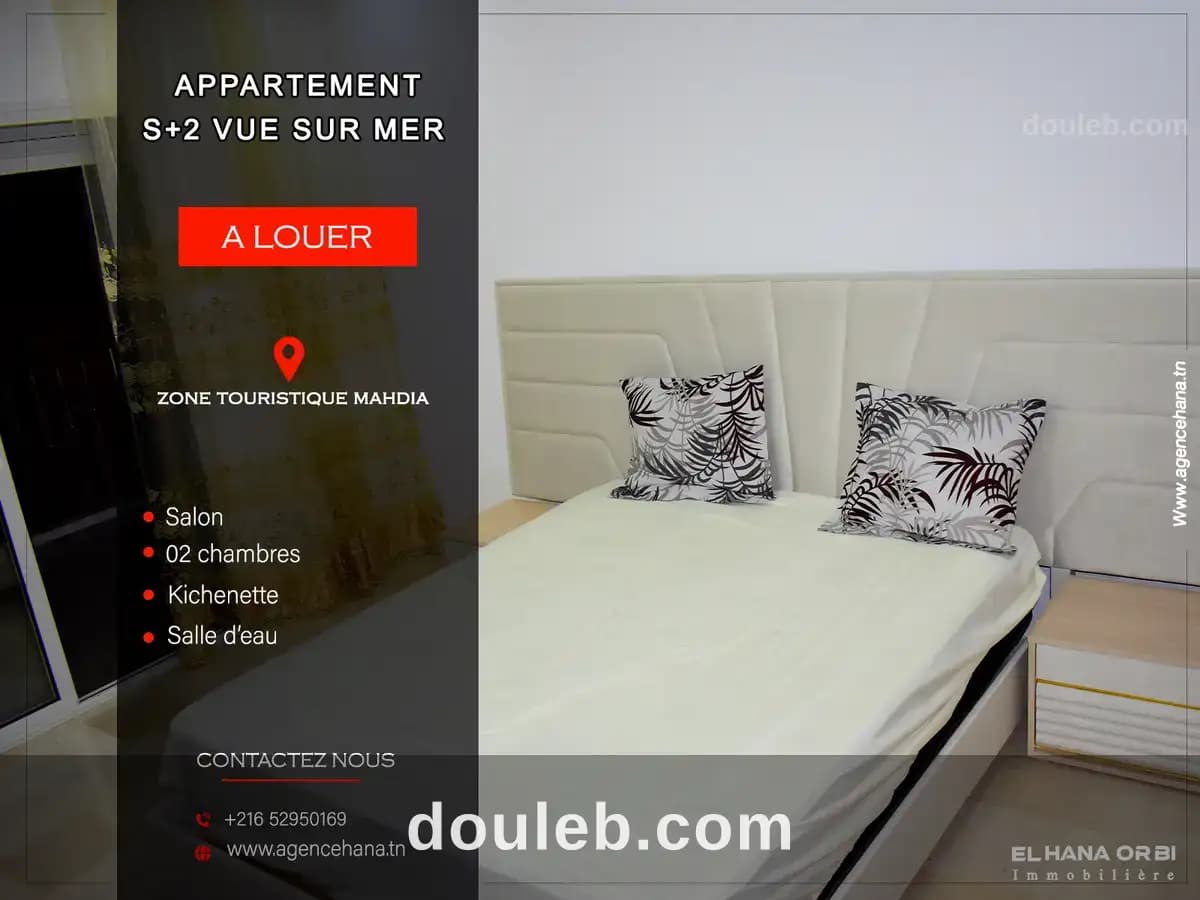 Pour vacances s2 neuf à Mahdia