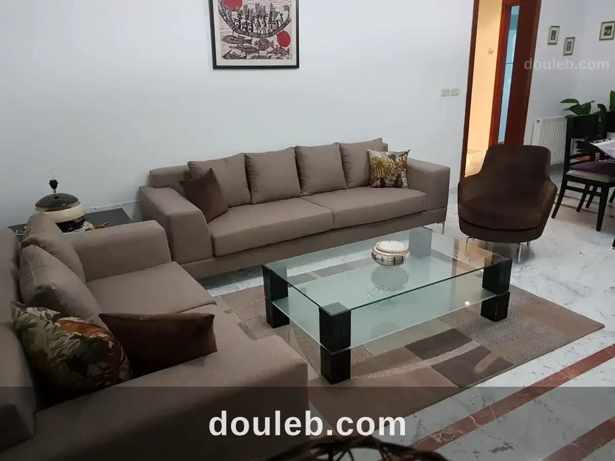 Appartement s plus 3 meublé au lac 2 à Tunis