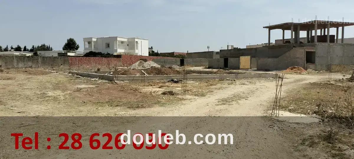 Terrain 1000 m cloturé bejaoua 1 oued ellil - Miniature 2