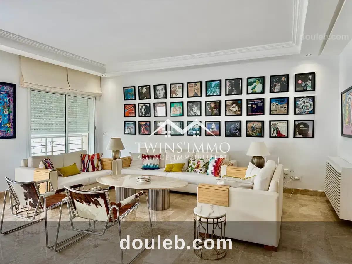 Penthouse s3 meublé aux berges du lac 2 à Tunis