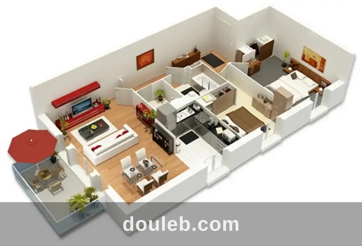 Des appartements s3 à mahdia - Miniature 4