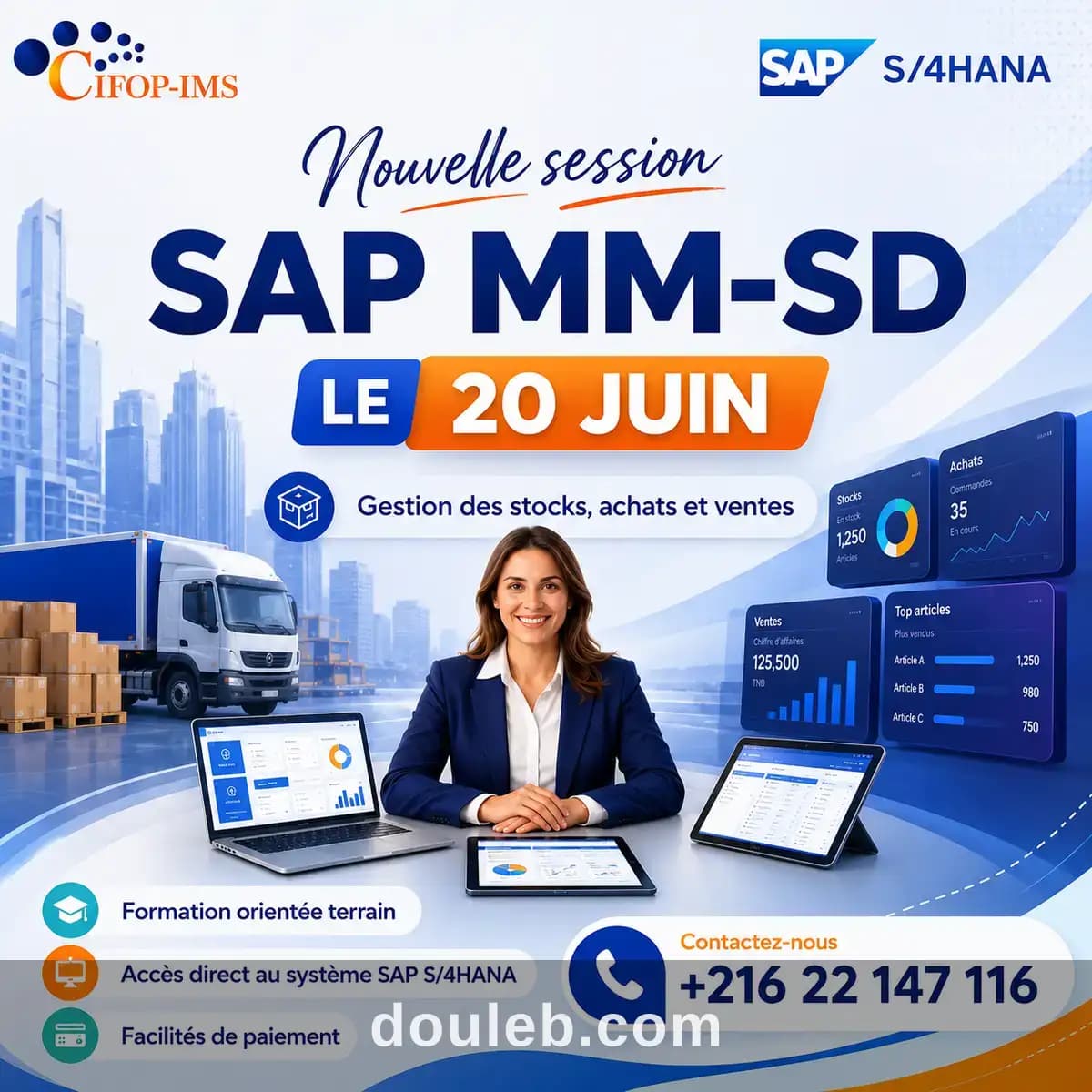 Formation sap mm sd sur s4hana à Tunis