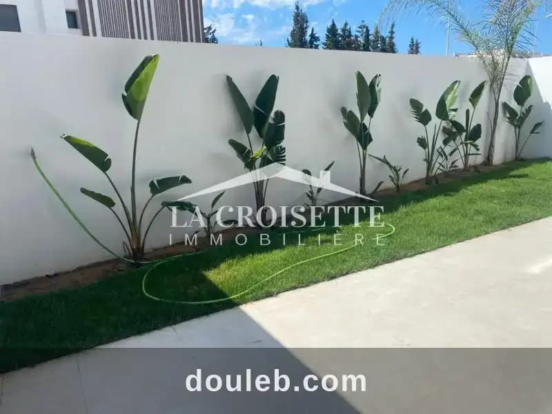 Appartement s1 avec jardin à la soukra zal1624 à Ariana
